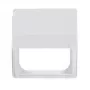 Busch-Jaeger 2518-WD-84 anillo intermedio con tapa abatible, RAL 9016 (2CKA001719A0220)