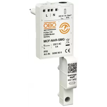 OBO Bettermann MCF-NAR-SMG adaptador de derivación de tensión para serie MCF-NAR protectores contra sobretensión 5096900
