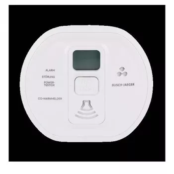 Busch-Jaeger BJ 6839/01-84 Detector de CO, batería de litio, blanco 2CKA006800A2869