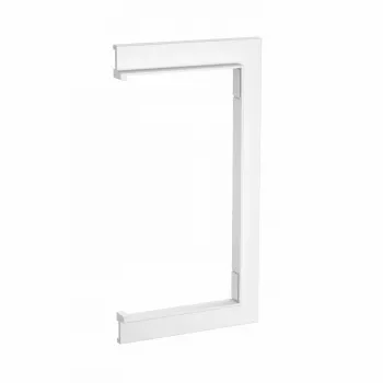 OBO BETTERMANN Rehau SIGNA BASE Marco de revestimiento de pared 70x130 mm, RAL 9010 blanco puro (6132801)