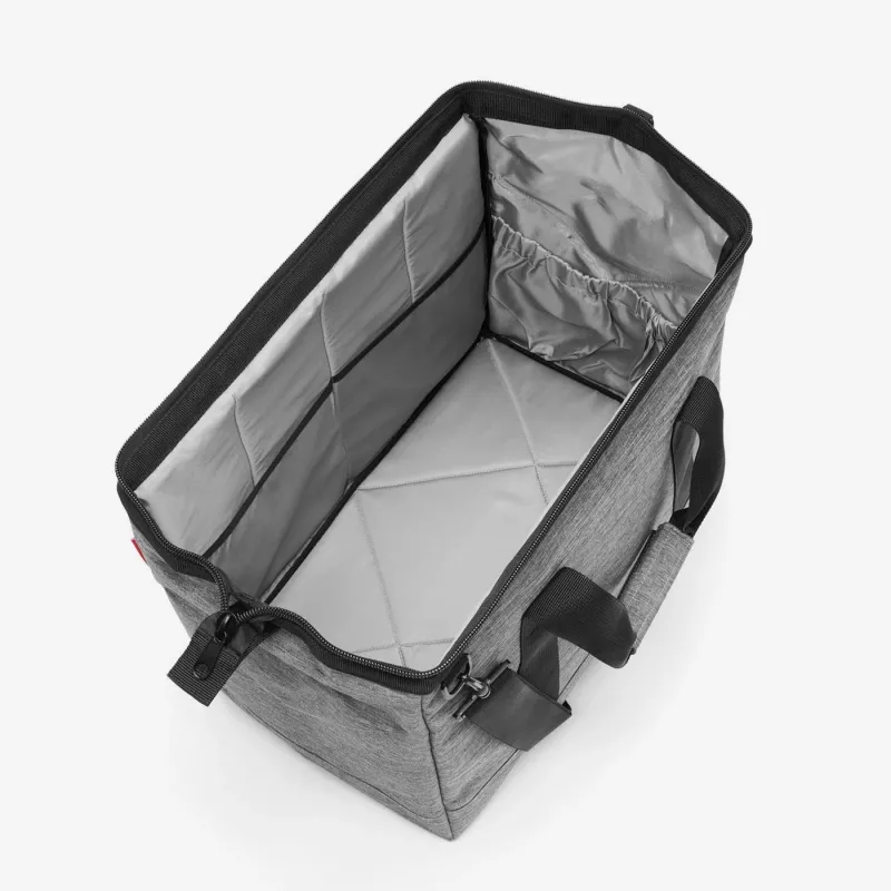 Reisenthel Allrounder L Maletín de médico unisex con cremallera, gris monocromático poliéster (MT7052)