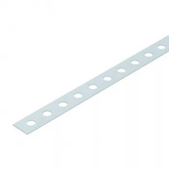 OBO Bettermann Cinta de montaje perforada, tiras de acero galvanizado en caliente, 12 mm x 0,75 mm, rollo de 10 m, MZ029 LI12 FS 1475912