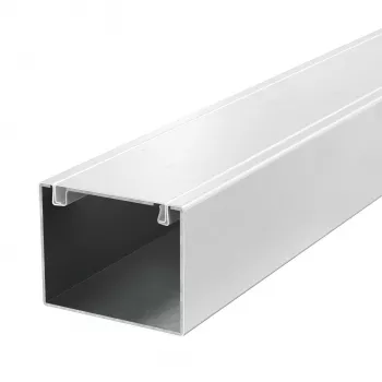 OBO BETTERMANN PLM D 0810 RW Canal de cables de protección contra incendios 80x100x2000 mm, acero galvanizado, blanco 7218010