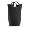 Reisenthel loophome M cesto para la colada, aluminio/poliéster, negro VS7071