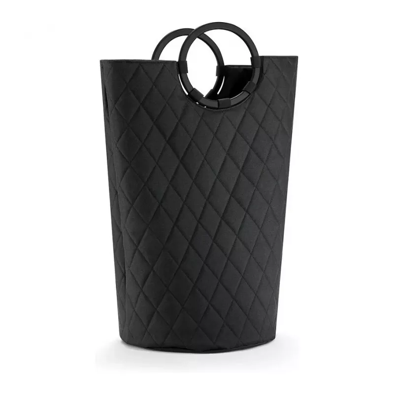 Reisenthel loophome M cesto para la colada, aluminio/poliéster, negro VS7071