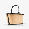 Reisenthel Carrybag Frame Raffia Black cesta de la compra 22L BK 7079