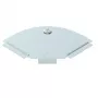 OBO Bettermann RBD 90 100 FS Cubierta para curva de 90°, 100 mm, galvanizada en continuo (6036900)