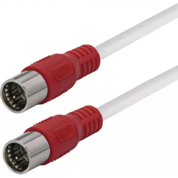 Maxtrack cable de conexión SAT conector F a conector F 3 m blanco (FQMS3,0L)