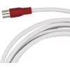 Maxtrack cable de conexión SAT conector F a conector F 3 m blanco (FQMS3,0L)