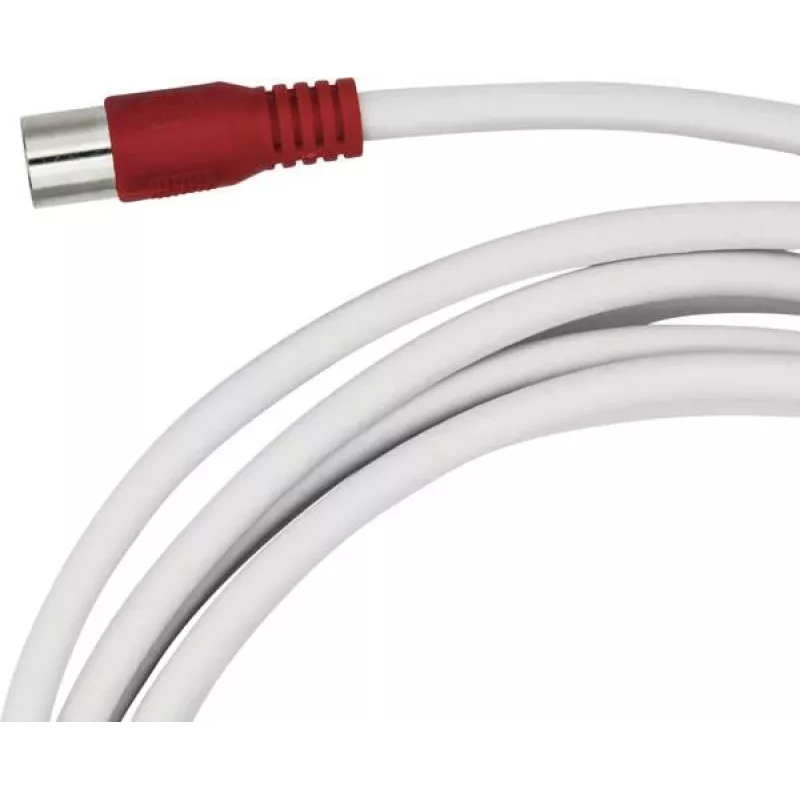 Maxtrack cable de conexión SAT conector F a conector F 3 m blanco (FQMS3,0L)
