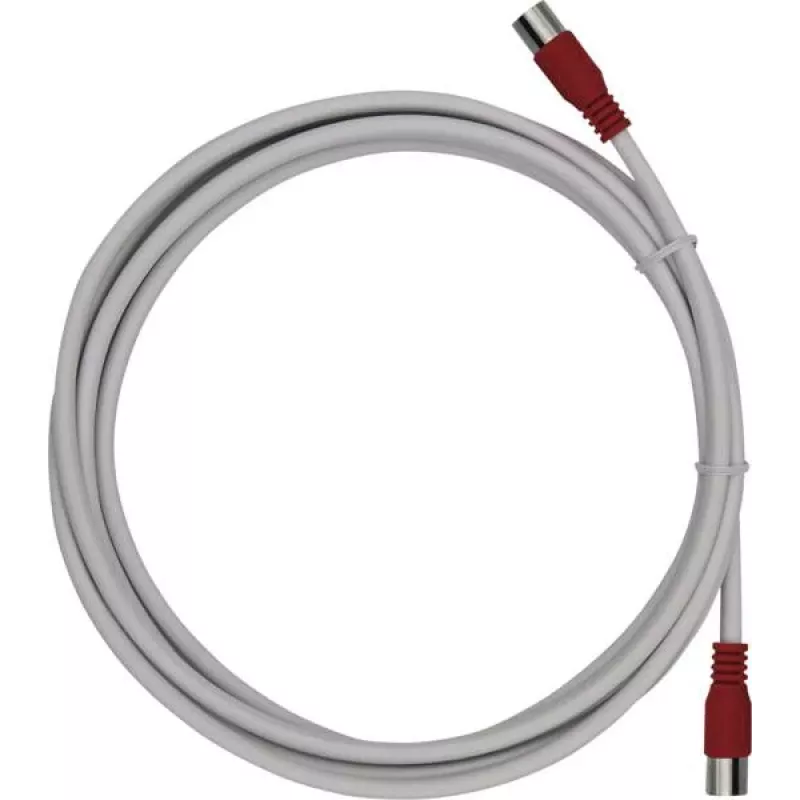 Maxtrack cable coaxial de satélite conector F a conector F 6 m blanco FQMS6,0L