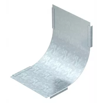 OBO Bettermann tapa para codo vertical de 90°, 200 mm de ancho, acero galvanizado en banda (7130813)