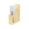 HAN KLASSIK revistero A4/C4 amarillo pastel, poliestireno, orificio de agarre, rejilla lateral, pack de 10 (1601-815)