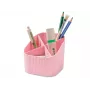 HAN X-LOOP lapicero rosa pastel 4 compartimentos 111x111x105 mm 17238-886D