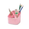 HAN X-LOOP lapicero rosa pastel 4 compartimentos 111x111x105 mm 17238-886D