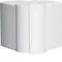 Hager esquina exterior LFF6009039016 para canaleta de cables 60x90 mm, blanco tráfico (RAL 9016)