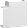 HAGER ángulo plano LFF6011059016 PVC para canaleta de cables LF/LFF/LFH 60x110, blanco puro
