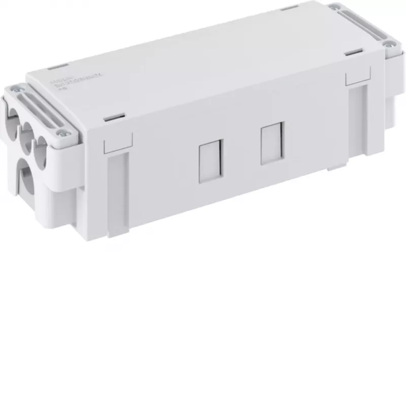 Hager caja de derivación GKVD26WK01 para sistemas de canaleta de antepecho 2x 5G2.5 + 6x 3G1