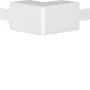 Hager Serie LF Esquina exterior 30x30 mm PVC libre de halógenos blanco tráfico LF3003039016