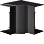 HAGER Esquina interior BR651304H9011 65x130 mm negro grafito