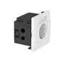 OBO Bettermann BSF Toma de corriente empotrable para aparatos 1 toma Schuko blanco puro IP20 empotrar 6119421