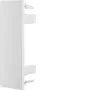 Hager LF4011069016 Tapa final libre de halógenos para canal de cables 40x110 mm, blanco puro