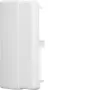 Hager LFE Tapa final ajustable ASA resistente a la intemperie y a los rayos UV para canal de cables 60x110 mm, blanco tráfico LFE6011069016
