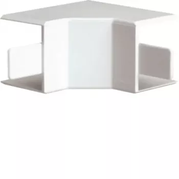 HAGER Tapa de esquina interior LFF2003549016hfr ABS para LF/LFF 20x33 mm blanco tráfico (RAL 9016)