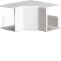 HAGER Tapa de esquina interior LFF2003549016hfr ABS para LF/LFF 20x33 mm blanco tráfico (RAL 9016)