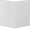 Hager Esquina exterior BR0802A9016 para canal de cables 80 mm, blanco tráfico