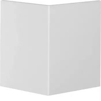 Hager Esquina exterior BR0802A9016 para canal de cables 80 mm, blanco tráfico