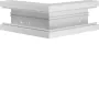 Hager BR6513039016 Pieza esquina exterior 130x68mm blanco