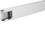 Hager LFE4006009016 Canal de cables resistente a la intemperie y a los rayos UV 40x60 mm, 2 m, blanco tráfico