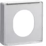 HAGER G33759016 Placa de cubierta para toma CEE, sistema DA200, blanco puro