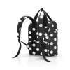 reisenthel allrounder R Mochila poliéster negro/blanco 12 L (JR7073)
