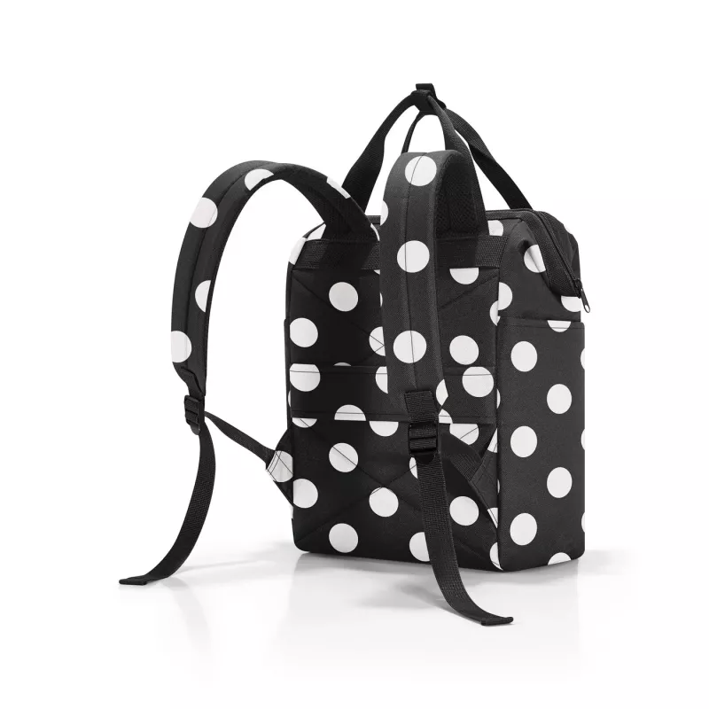 reisenthel allrounder R Mochila poliéster negro/blanco 12 L (JR7073)