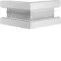 Hager BR6517039016 Esquina exterior para canal de cables 170x68 mm, blanco
