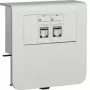 HAGER Soporte de dispositivos SL200809079016 blanco tráfico (SL200809079016)
