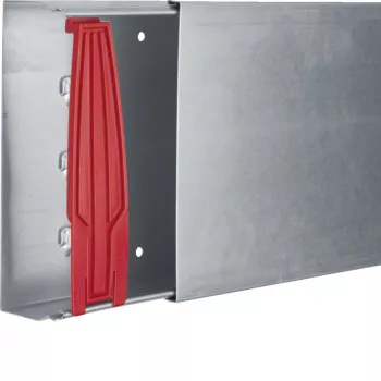 Hager LFS602000VERZ Canal base de acero 60x200mm, 2m, galvanizado en caliente