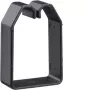 Hager BA6 Clip de sujeción de cables para canal de cableado 60x40 mm, PVC, negro, 50 uds. (B600403)
