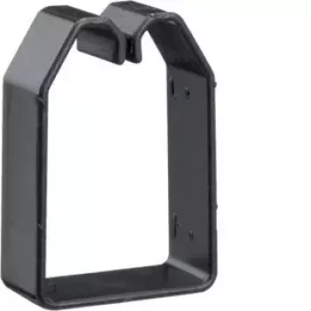 Hager BA6 Clip de sujeción de cables para canal de cableado 60x40 mm, PVC, negro, 50 uds. (B600403)