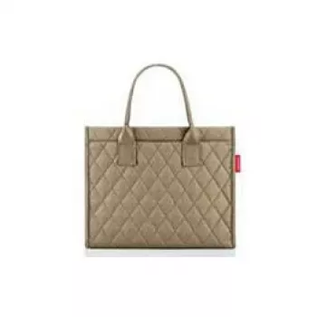 reisenthel Daily Shopper Business bolso de hombro Rhombus Olive GP5046
