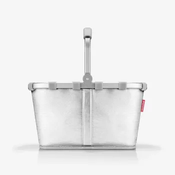 reisenthel Carrybag cesta de la compra Silver Crackle BK7088 22L