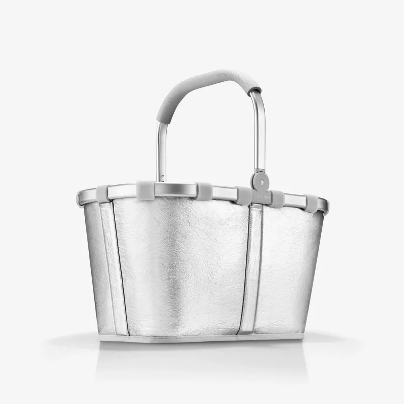 reisenthel Carrybag cesta de la compra Silver Crackle BK7088 22L