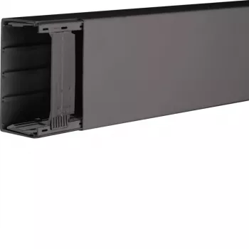 Hager LF6011009011 canaleta de cables PVC 60x110 mm negro grafito 2 m
