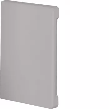 Hager BR6510067035 tapa final para canaleta de cables 100x68 mm, gris claro