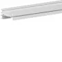 Hager BRHT separador de plástico libre de halógenos para canaletas de cables con perfil C, 2000 mm, blanco