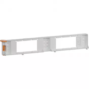 Hager BKGGT60 soporte de mecanismo para canaleta de antepecho BKG/BKB, 45 mm, 60 mm de altura, acero galvanizado