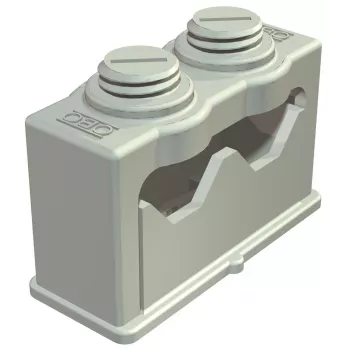 OBO Bettermann abrazadera aislante Grip-Iso gris claro 30-40 mm 2 (2107015)