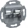 HAGER GMDM102 marco de montaje 2 módulos para módulos RJ45 GZDM2